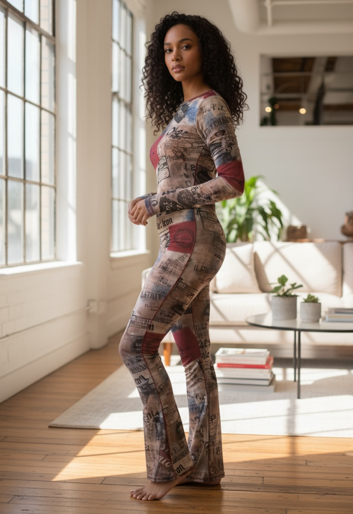 Combinaison Jaded London Scoop Back Flared — Neuve — Taille 38