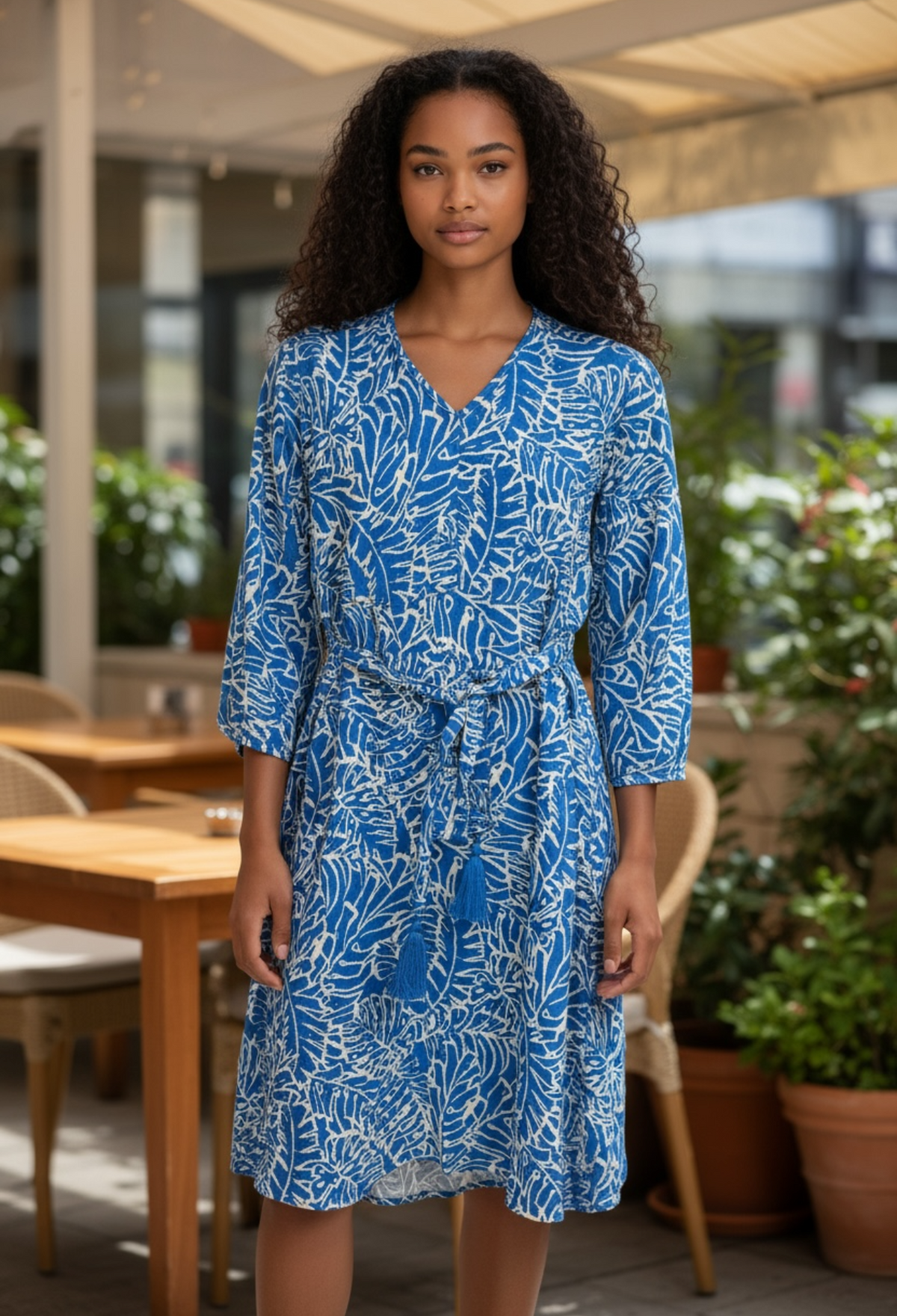 Tramontana robe bleue - neuve - taille 34