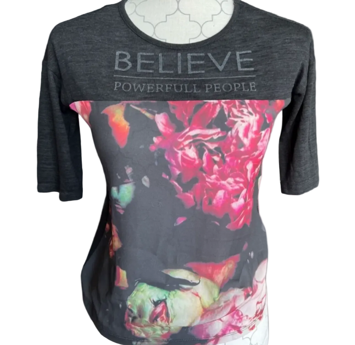 edc t-shirt blouse - bon état - taille XS