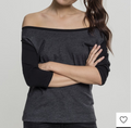 Urban Classics LADIES 3/4 CONTRAST 3 t-shirts - très bon état - taille S