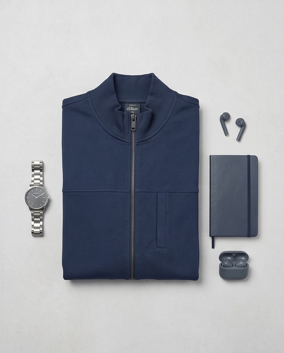 Veste S.Oliver homme bleu marine - neuve - taille XXL
