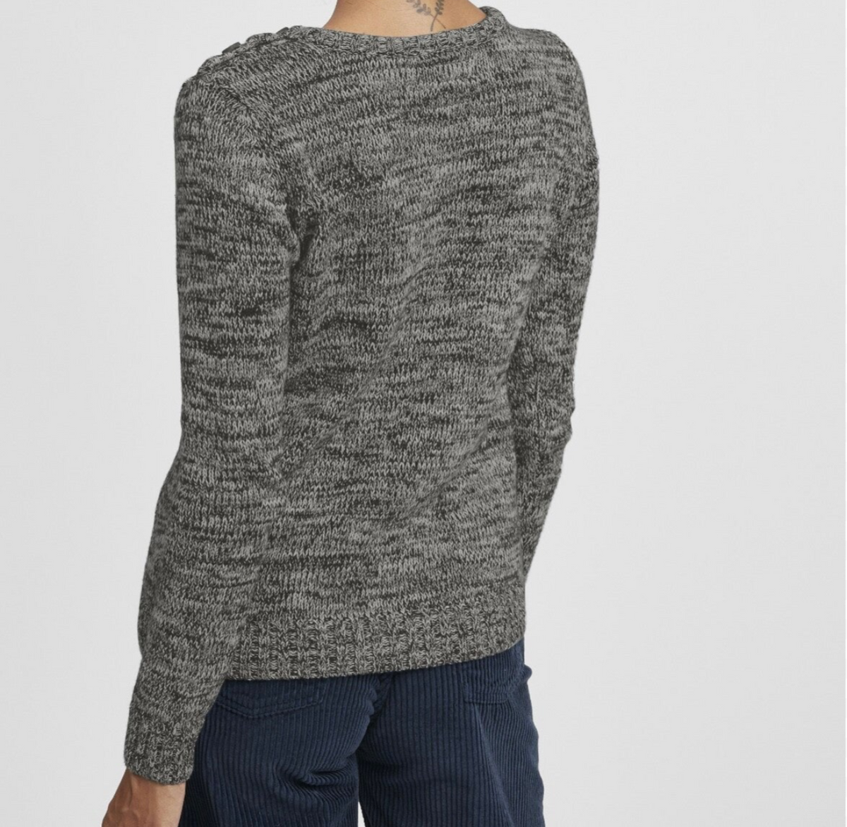 Pull Oxmo Gris Foncé — Neuf — Taille M