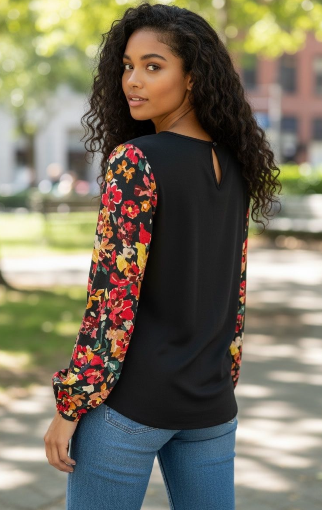 S.Oliver blouse multicolore - neuve - taille 36