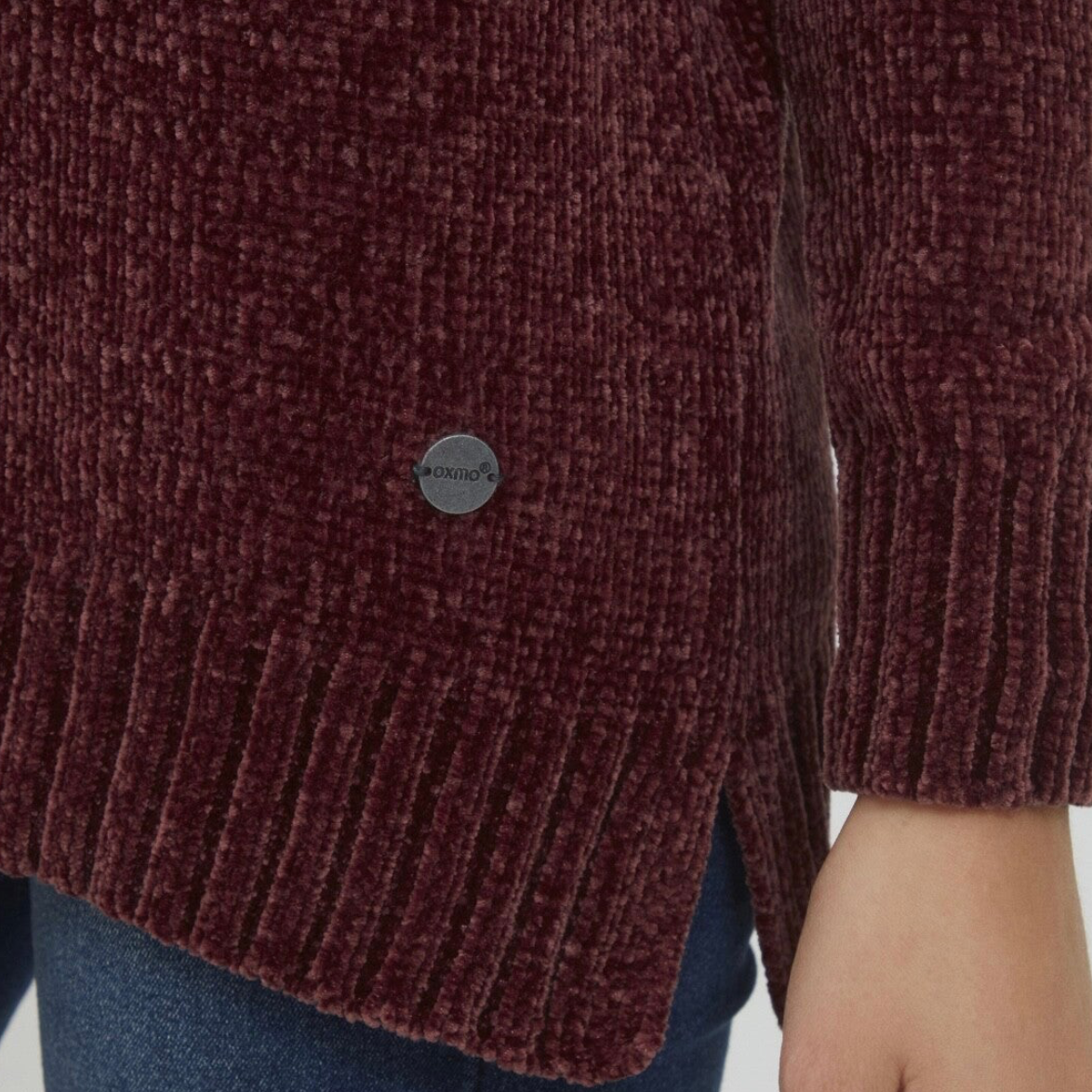 Oxmo pull bordeaux — très bon état — taille M