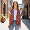 Gilet fait main - neuf - taille M