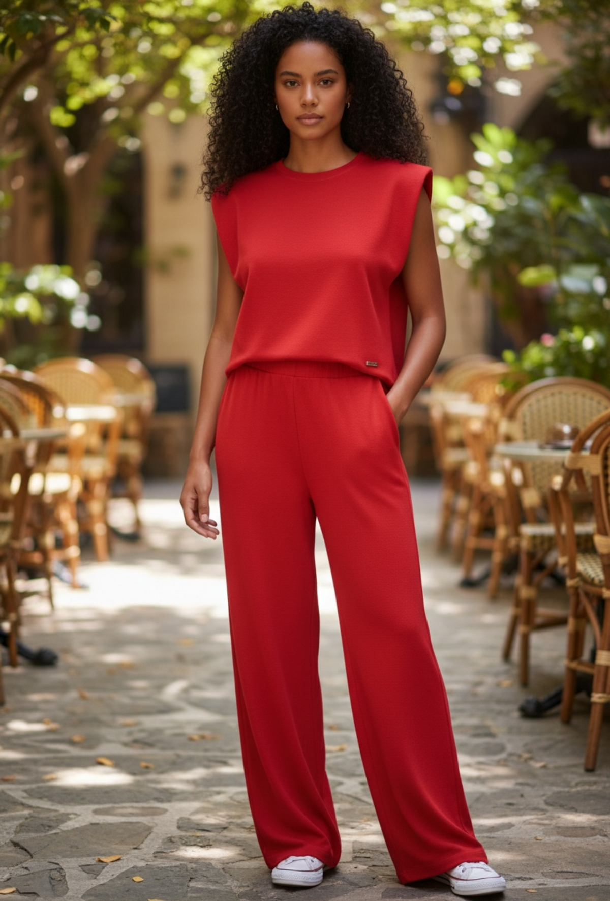 Pepe Jeans combinaison rouge - neuve - taille S