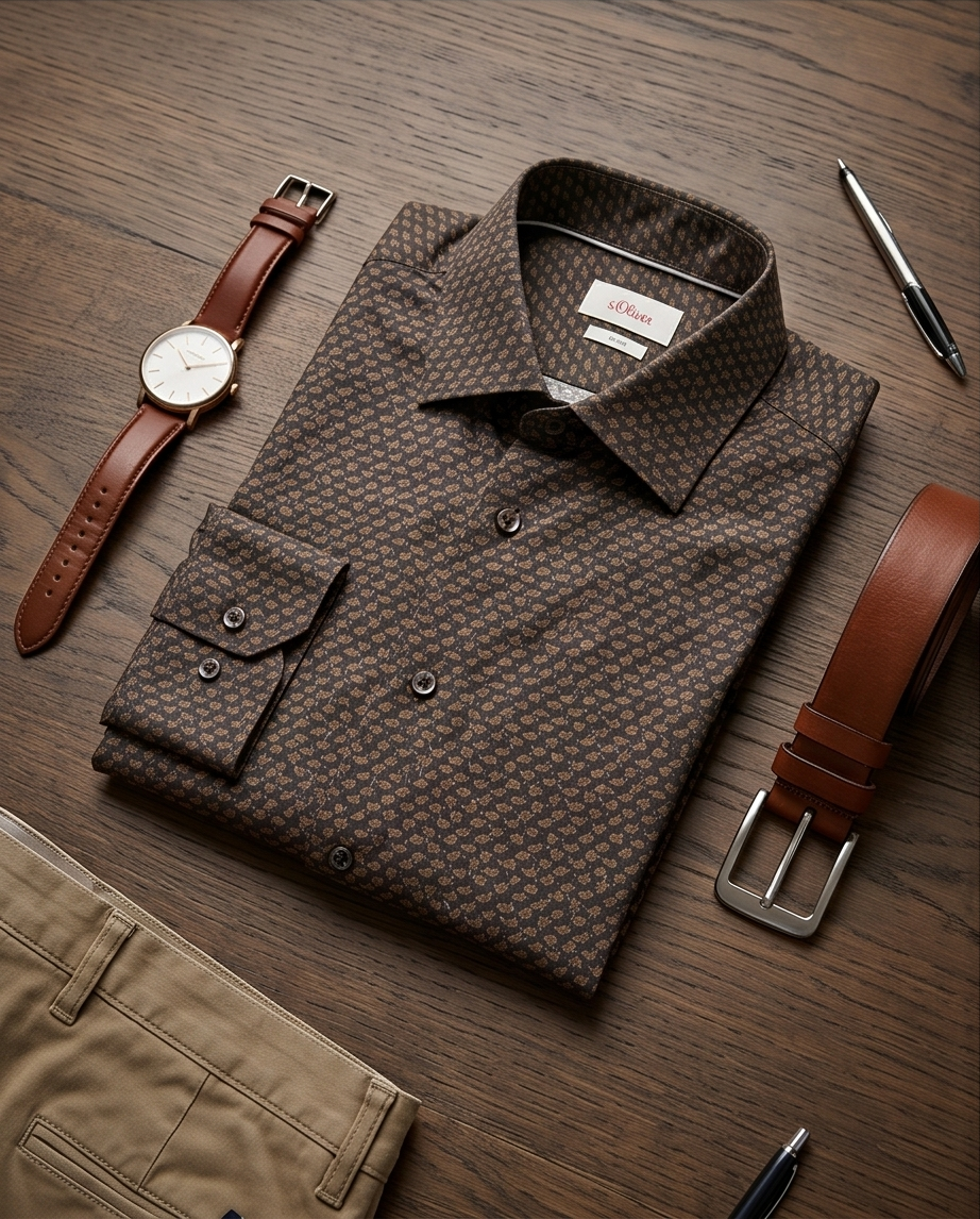 Chemise S.Oliver Homme 100% Coton — Neuve — Taille XXL