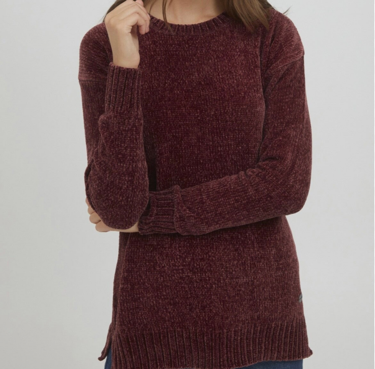Oxmo pull bordeaux — très bon état — taille M