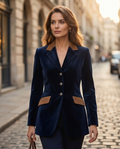Madeleine blazer bleu — très bon état — taille 48