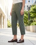Pantalon Street One vert 7/8 — Neuf — Taille 36