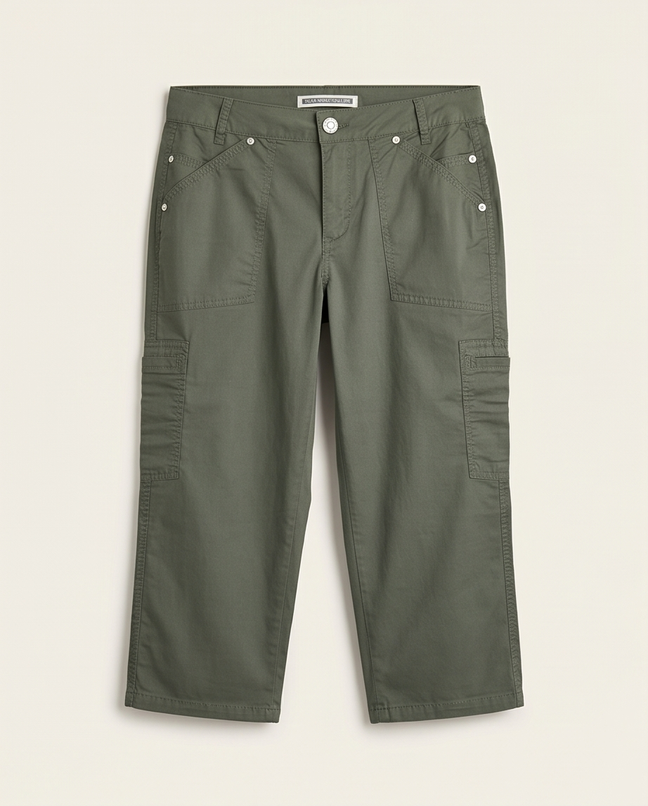 Pantalon Street One vert 7/8 — Neuf — Taille 36