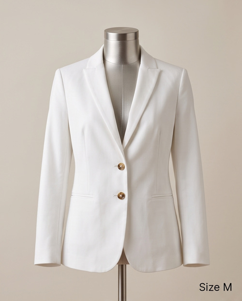 Benetton blazer blanc - neuf - taille 38