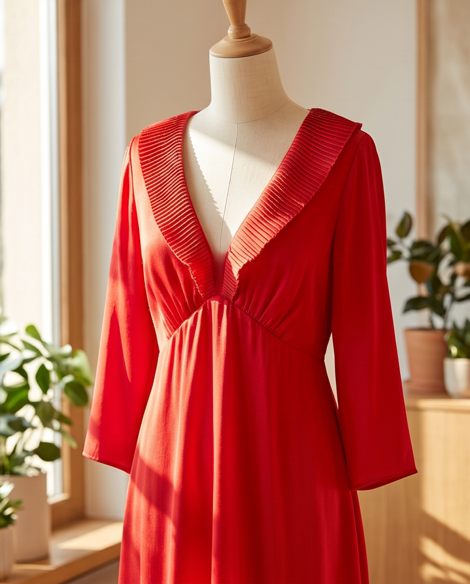 Robe Naf Naf Rouge — Neuve — Taille S/M