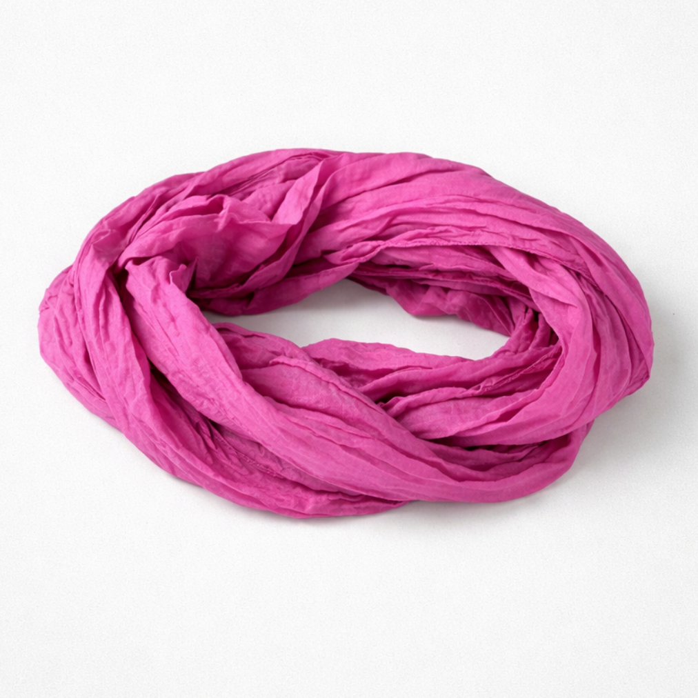 Écharpe Infinie Violet — Neuve — Accessoire Tendance
