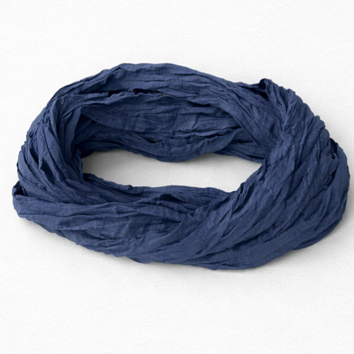 Echarpe Infinie marine — neuve