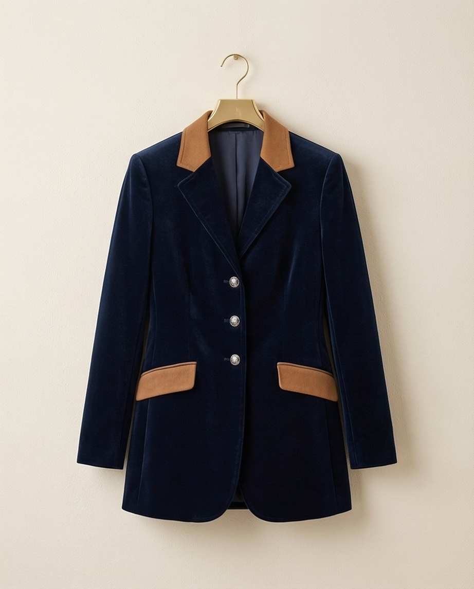 Madeleine blazer bleu — très bon état — taille 48