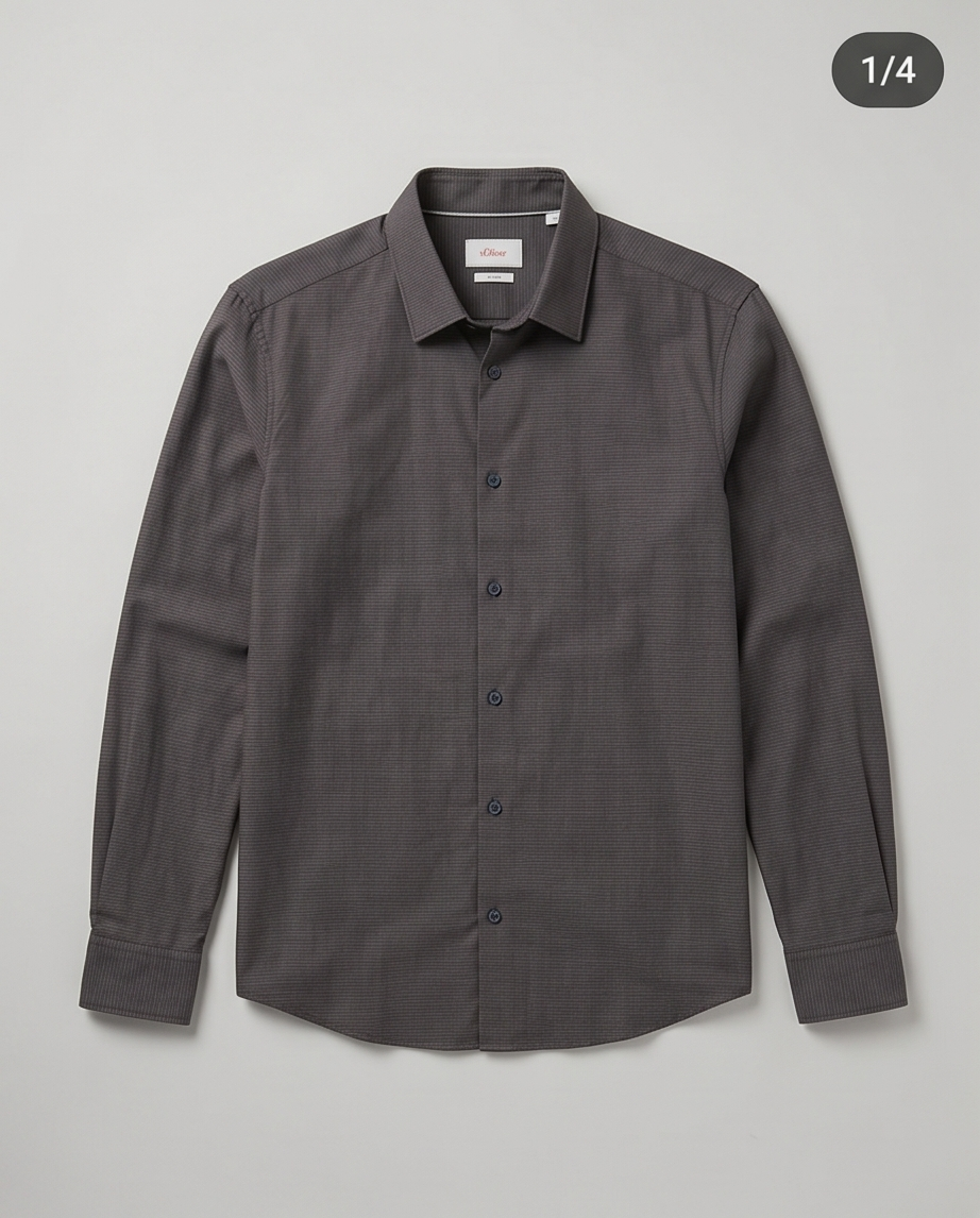 Chemise S.Oliver Homme Coupe Classique — Neuve — Taille L