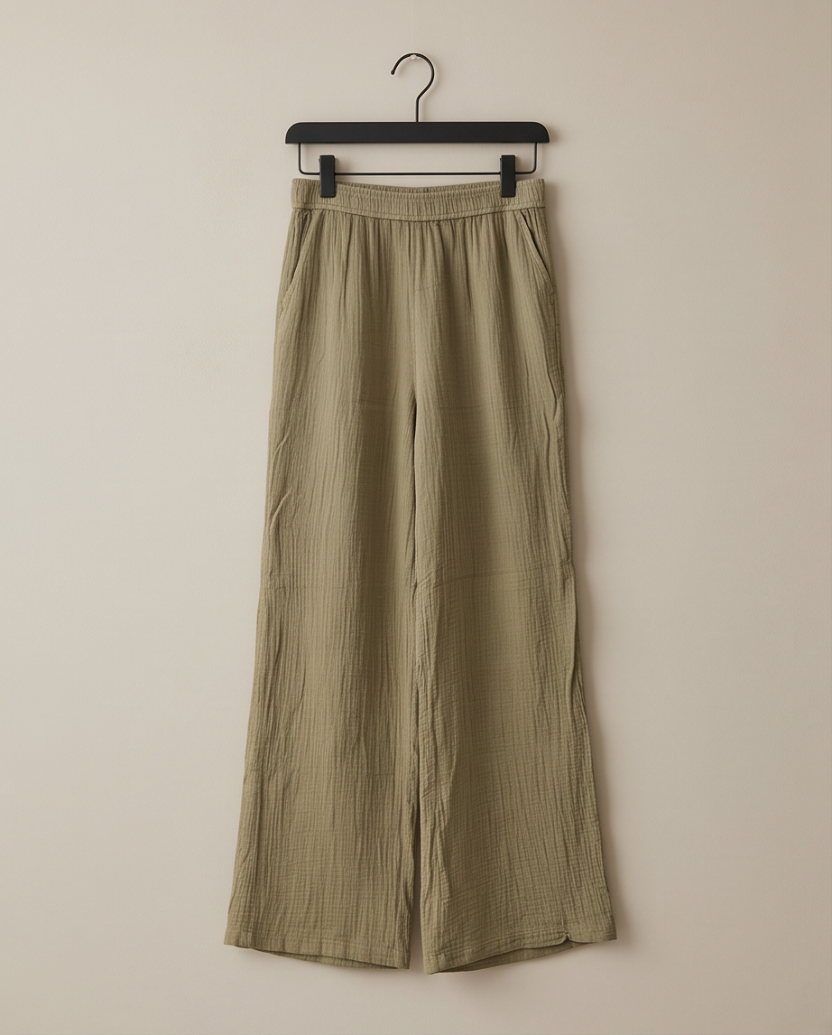 Stradivarius pantalon kaki — très bon état — taille S