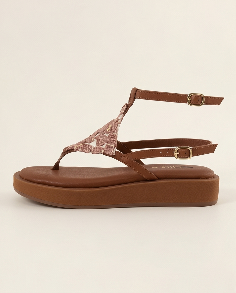 Cassis Côte d'Azur Sandales Cuir Nude Rose — Neuves — Taille 38