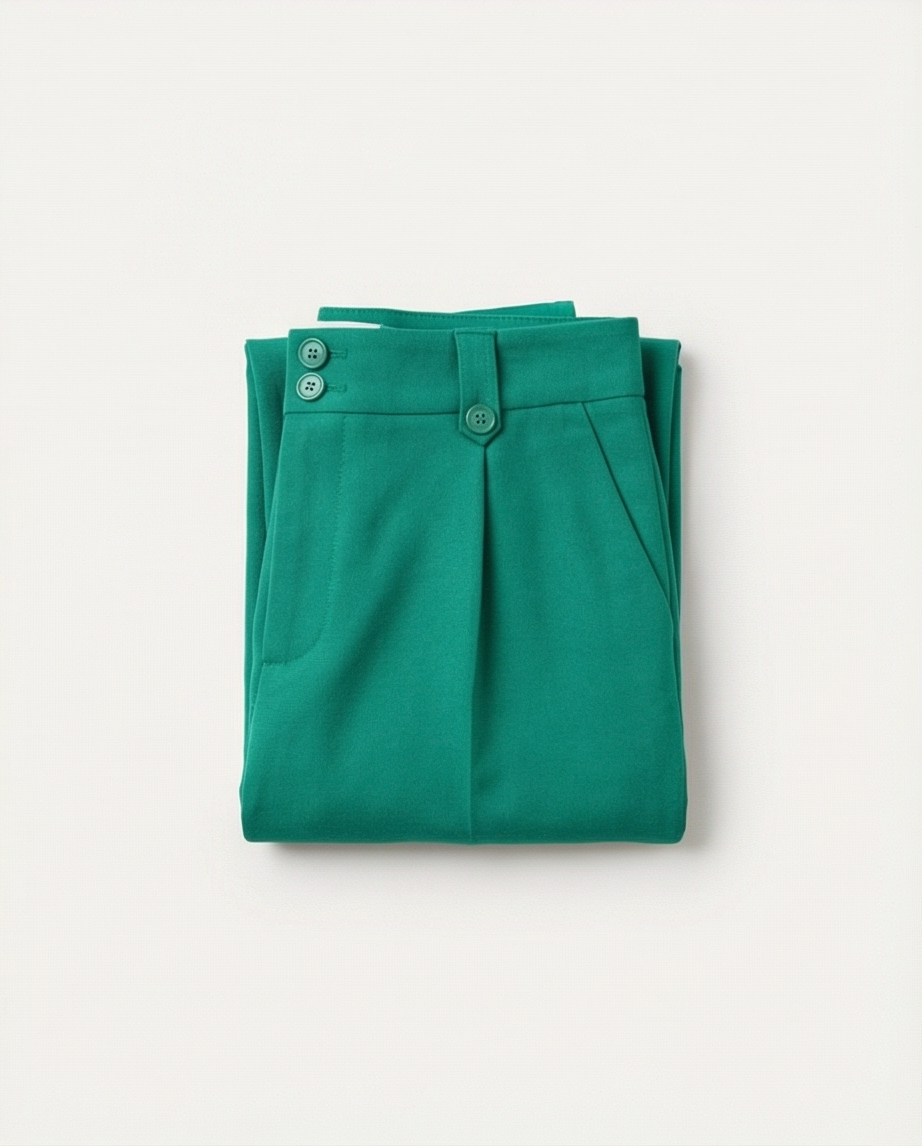 Pantalon Grace & Mila vert - neuf - taille M & S