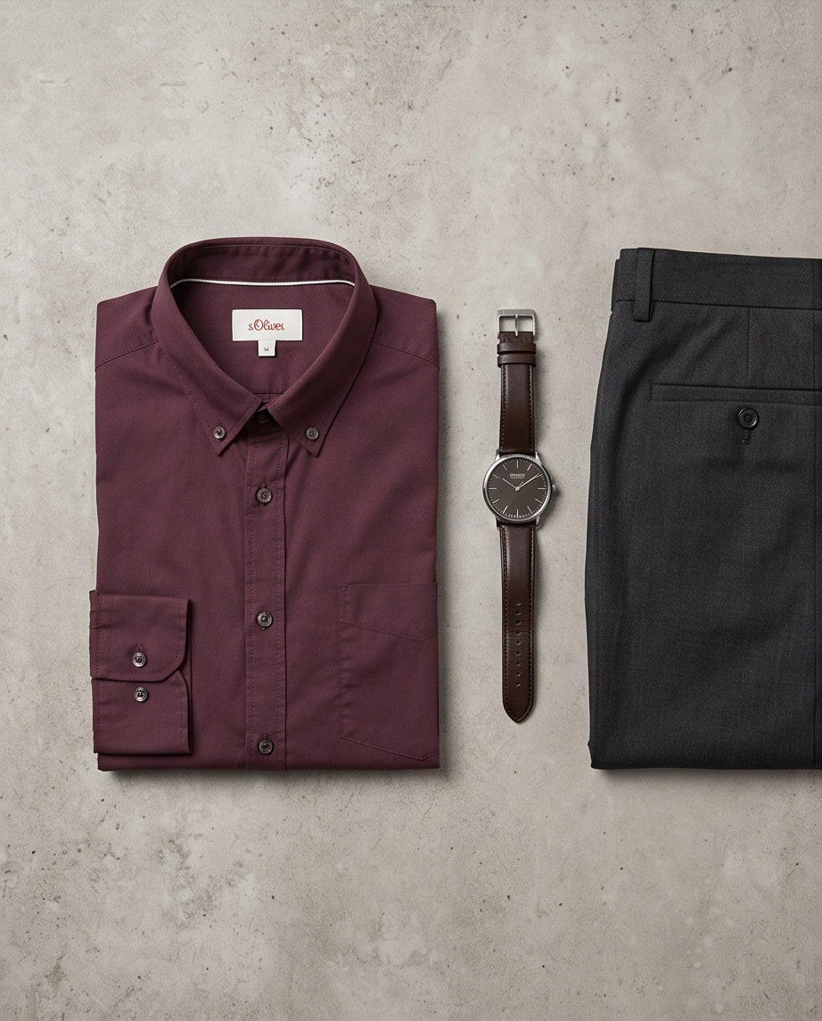 Chemise S.Oliver Homme Coupe Classique — Neuve — Taille M