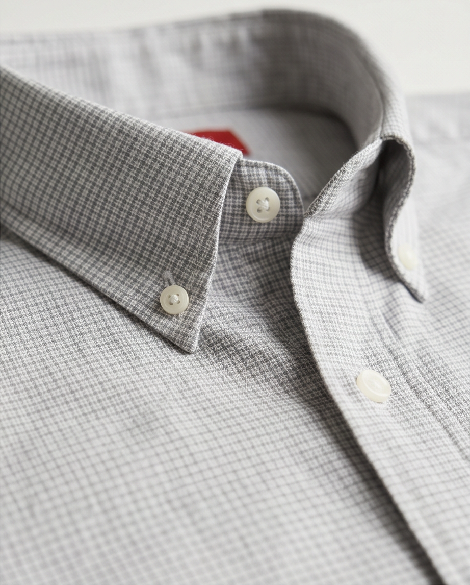 Chemise Esprit Homme À Carreaux Noir & Blanc — Neuve — Taille S