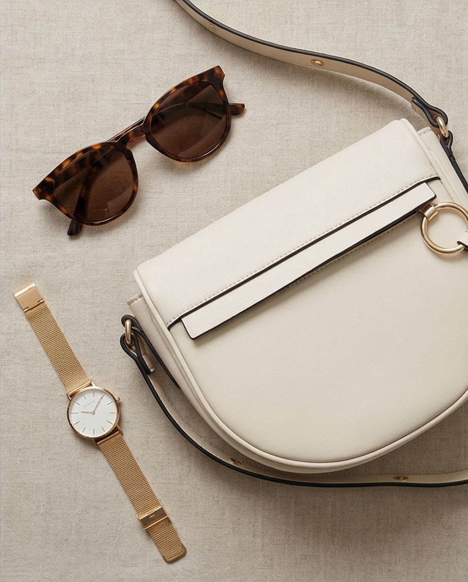 ESPRIT sac écru — neuf
