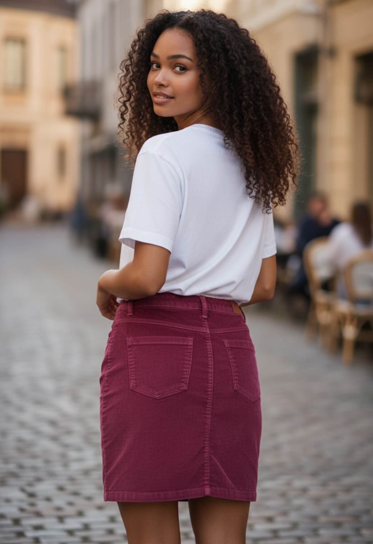 S.Oliver jupe bordeaux - neuve - 38