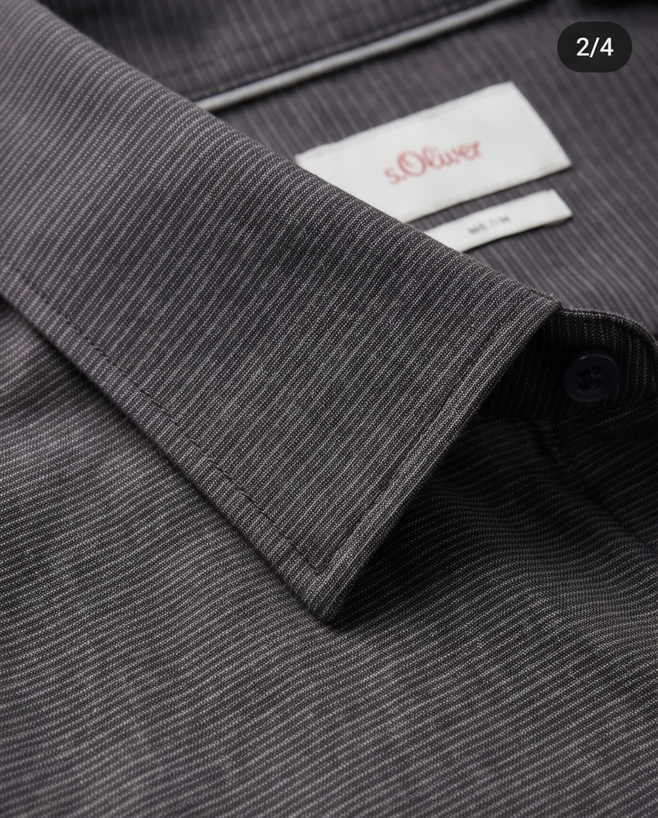 Chemise S.Oliver Homme Coupe Classique — Neuve — Taille L