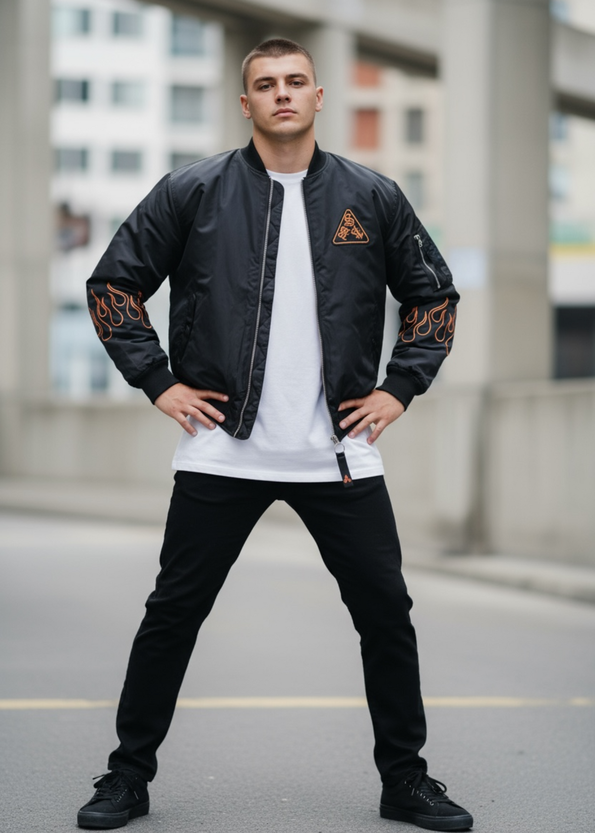 Bershka Blouson noir - très bon état - taille S