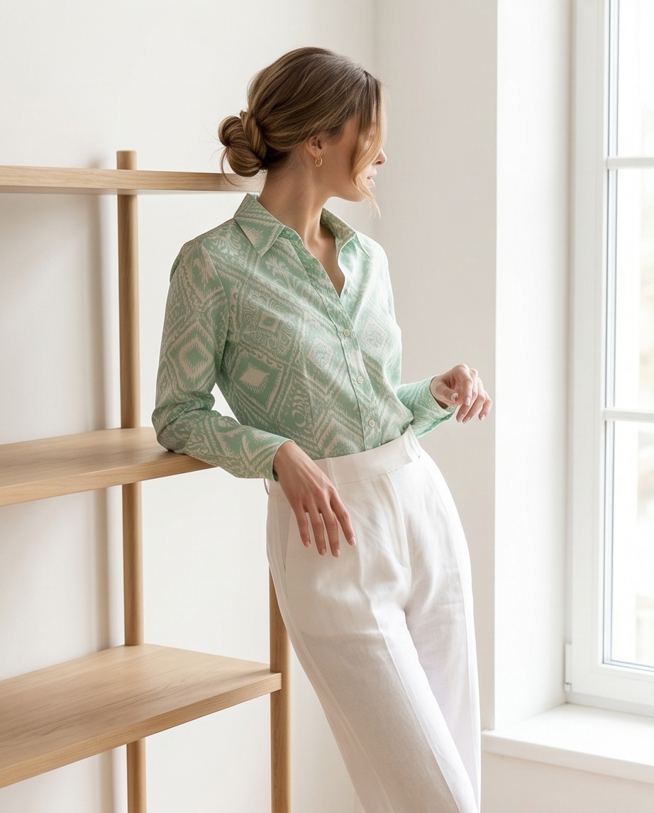 Chemisier Tramontana Vert — Neuf — Tailles 34, 36 & 42