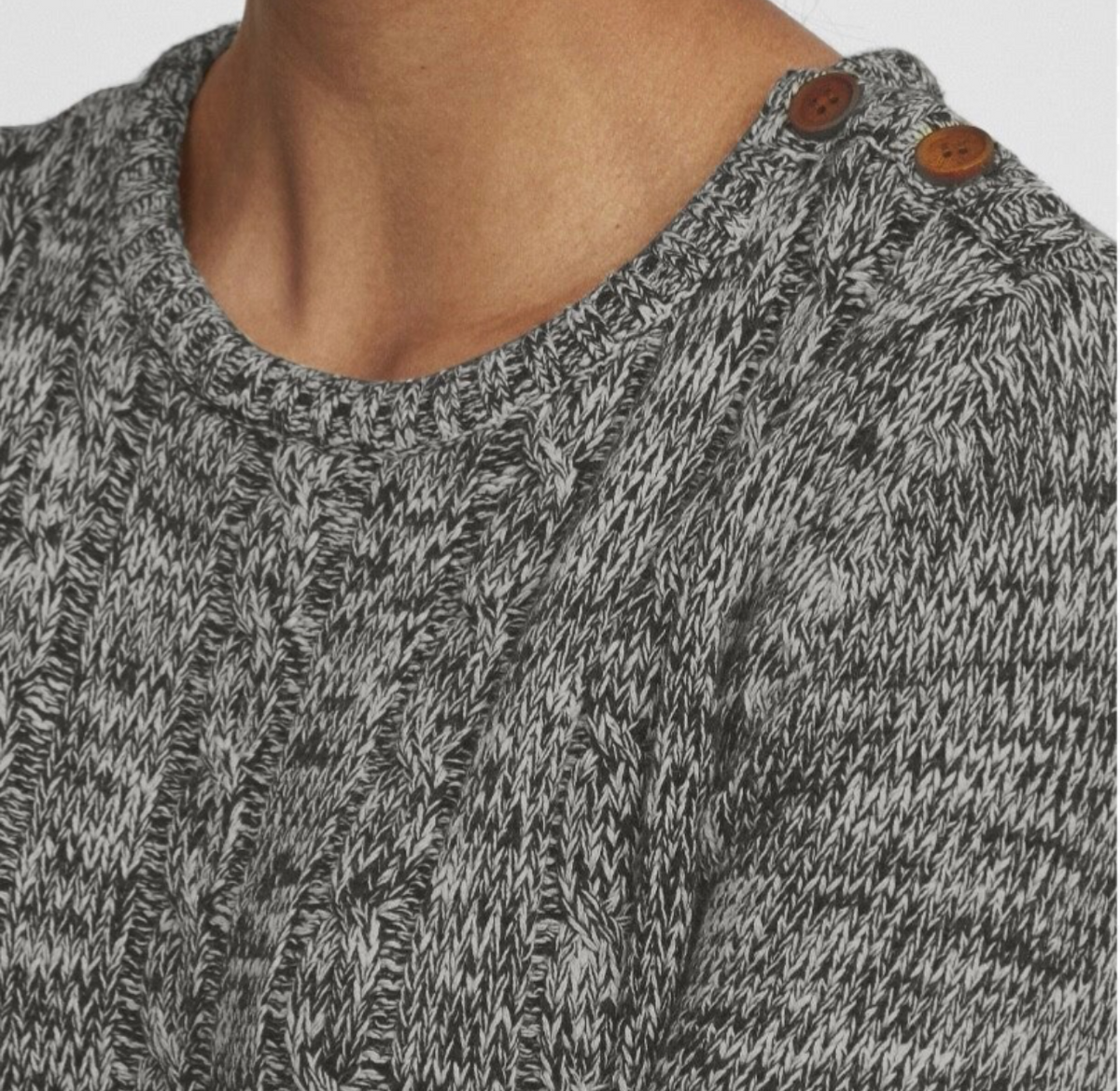 Pull Oxmo Gris Foncé — Neuf — Taille M