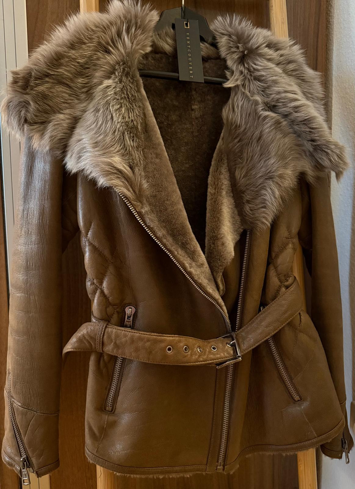 Veste Aviateur Ventcouvert — Mouton Retourné — Neuve — Taille 38