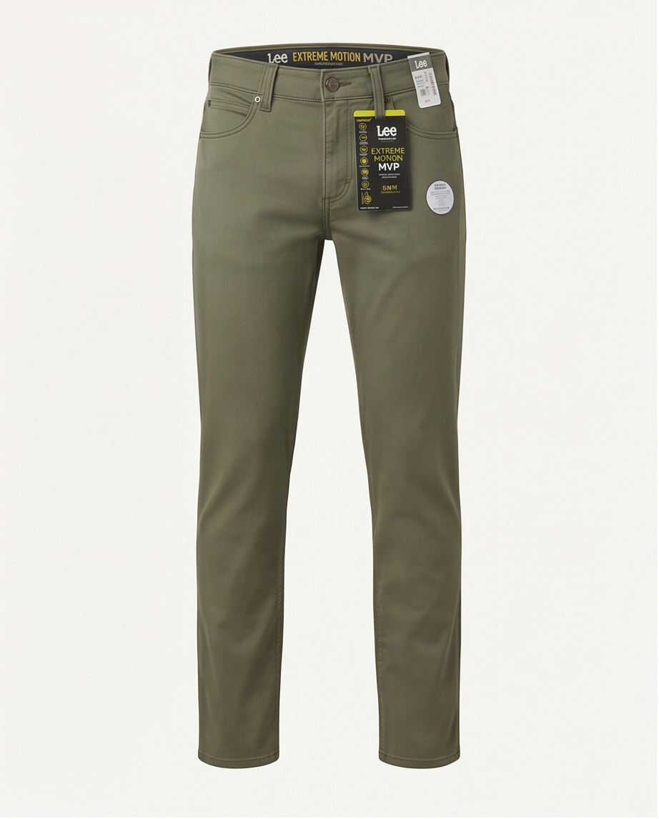 Pantalon Homme Lee Vert — Neuf — Taille 30/34