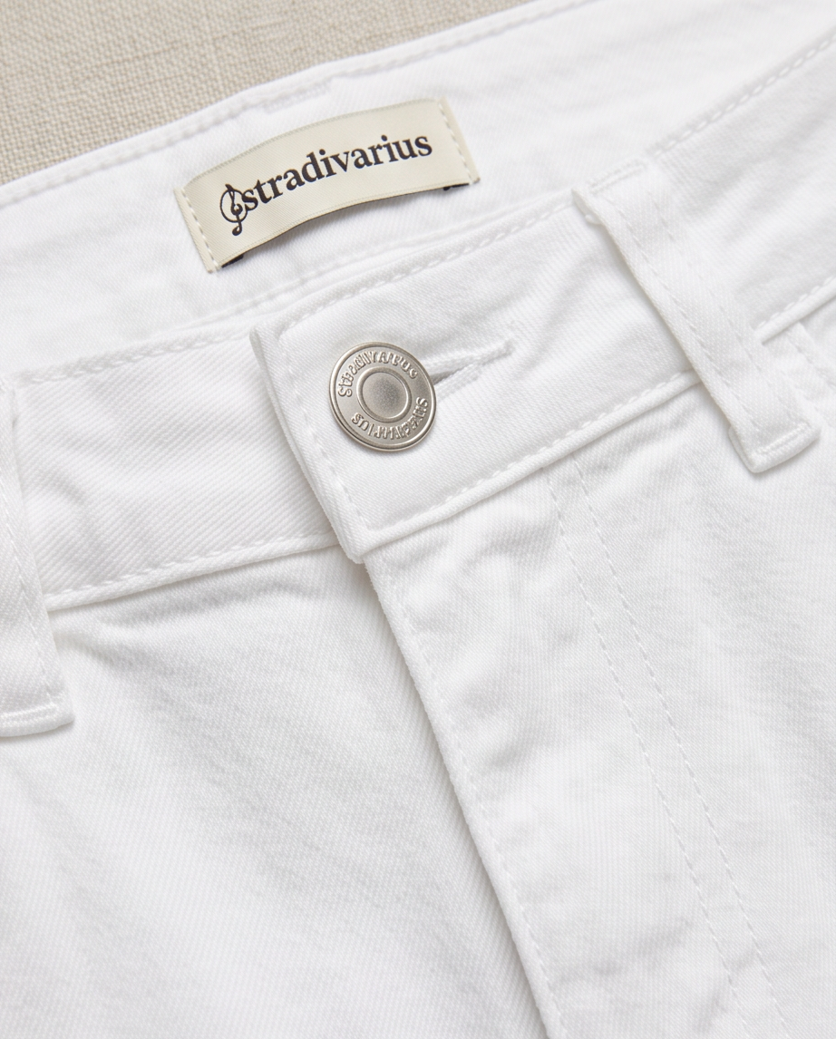 🎵stradivarius pantalon blanc — bon état — taille38