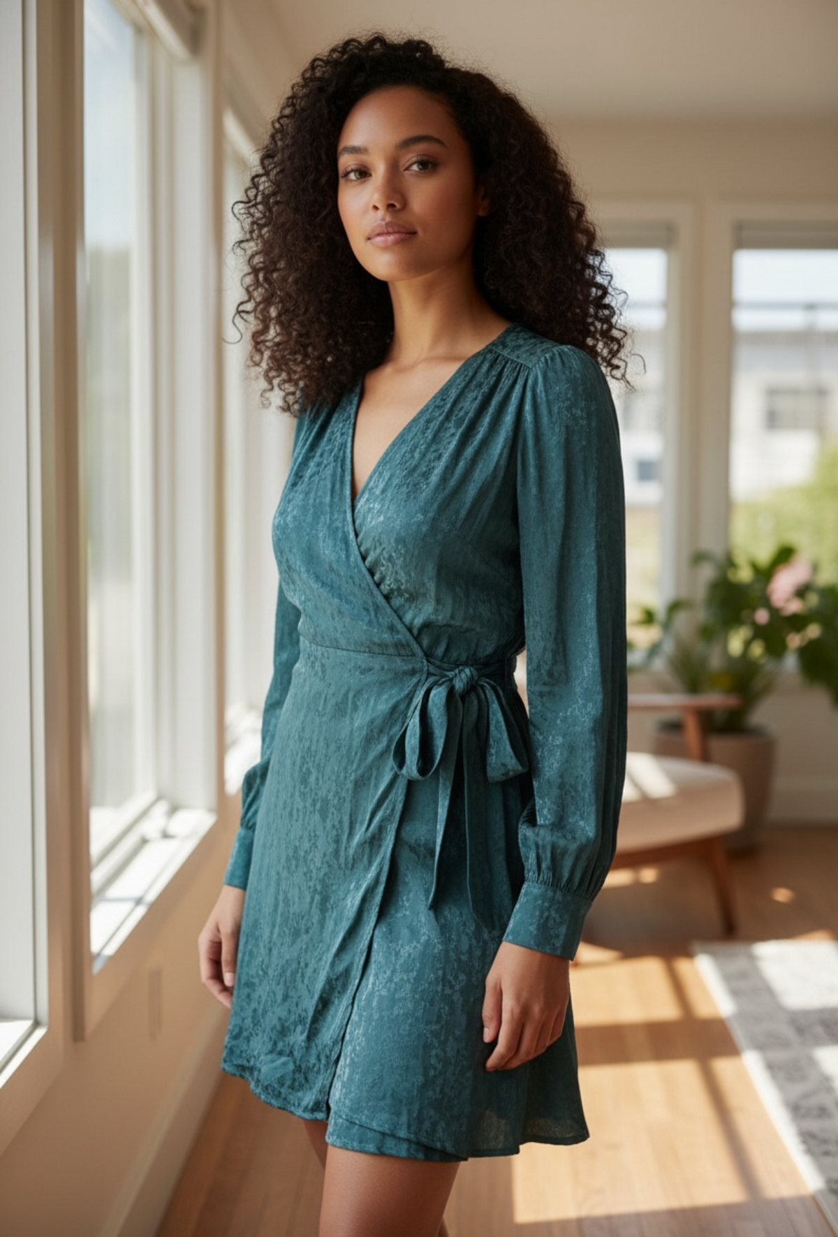 Grace & Mila robe pétrole - neuve - taille S