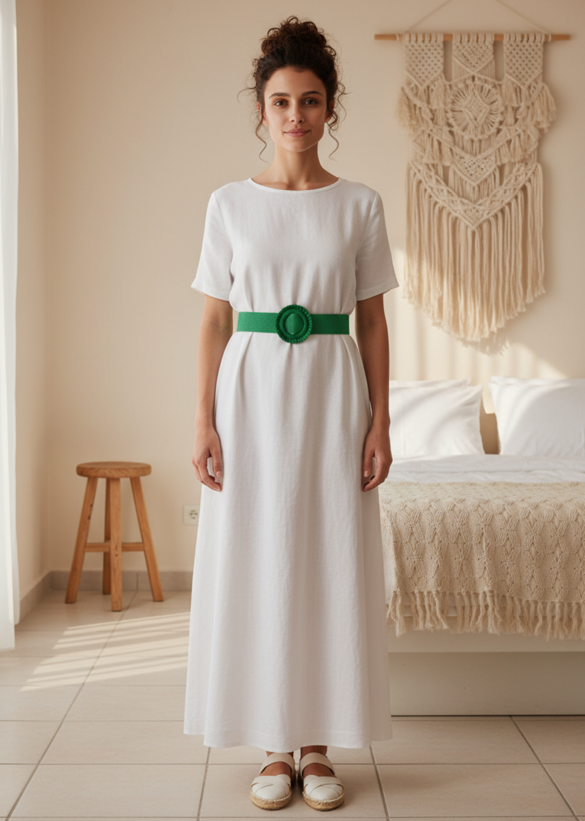 Ceinture Grace & Mila Verte — Neuve