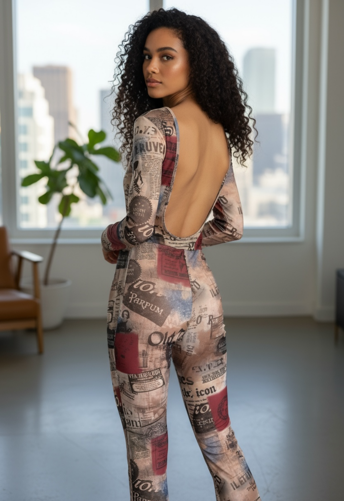 Combinaison Jaded London Scoop Back Flared — Neuve — Taille 38