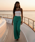 Pantalon Grace & Mila vert sapin - neuf - taille S / M / L