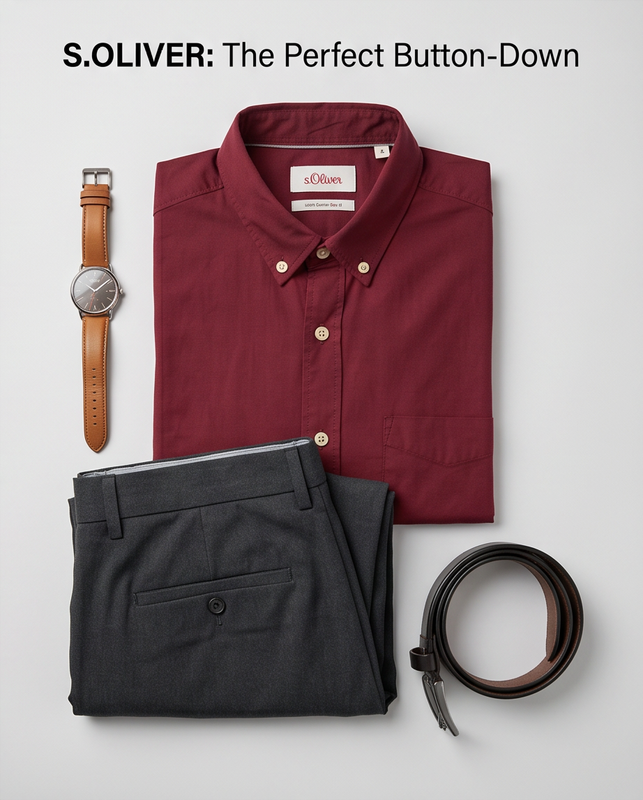 Chemise S.Oliver Homme Style Épuré — Neuve — Taille L