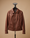 Oakwood Veste en Cuir Marron — Neuve — Taille 38