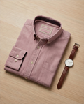 Chemise Colours & Sons Rose — Coton — Neuve — Taille XL