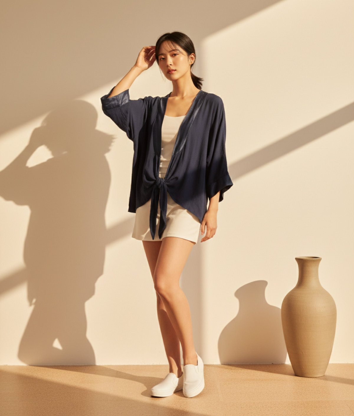 Gilet Farfalla Marine — Neuf — Taille Unique