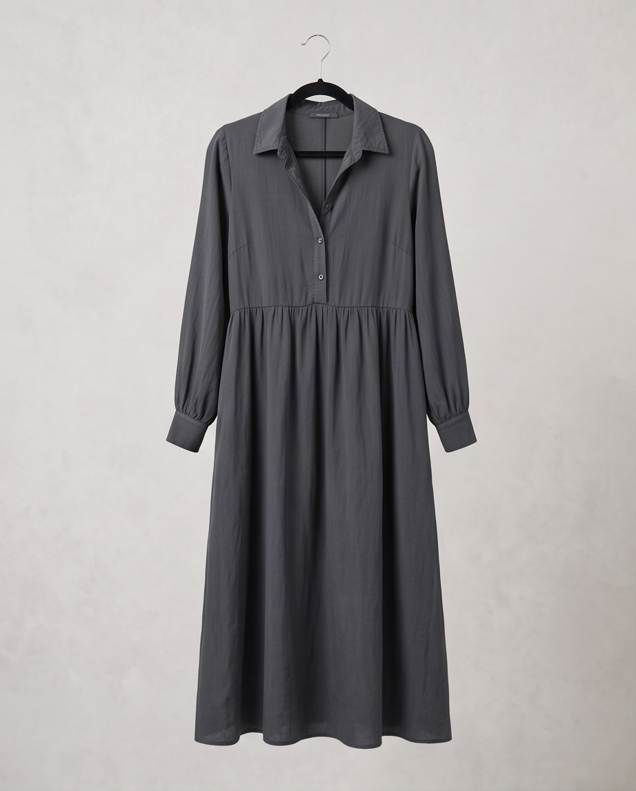 Transit Robe Anthracite — Très Bon État — Taille S/M