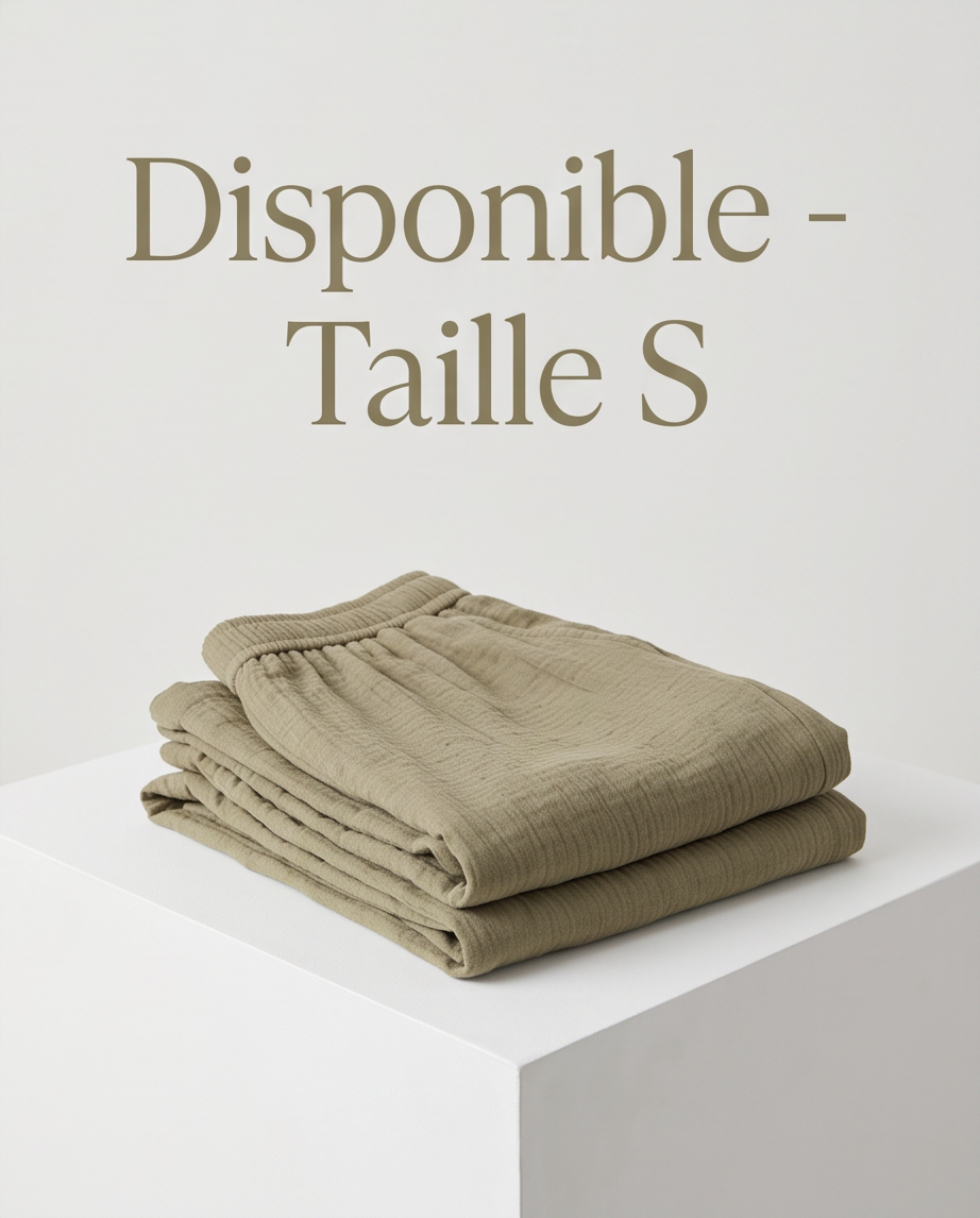 Stradivarius pantalon kaki — très bon état — taille S