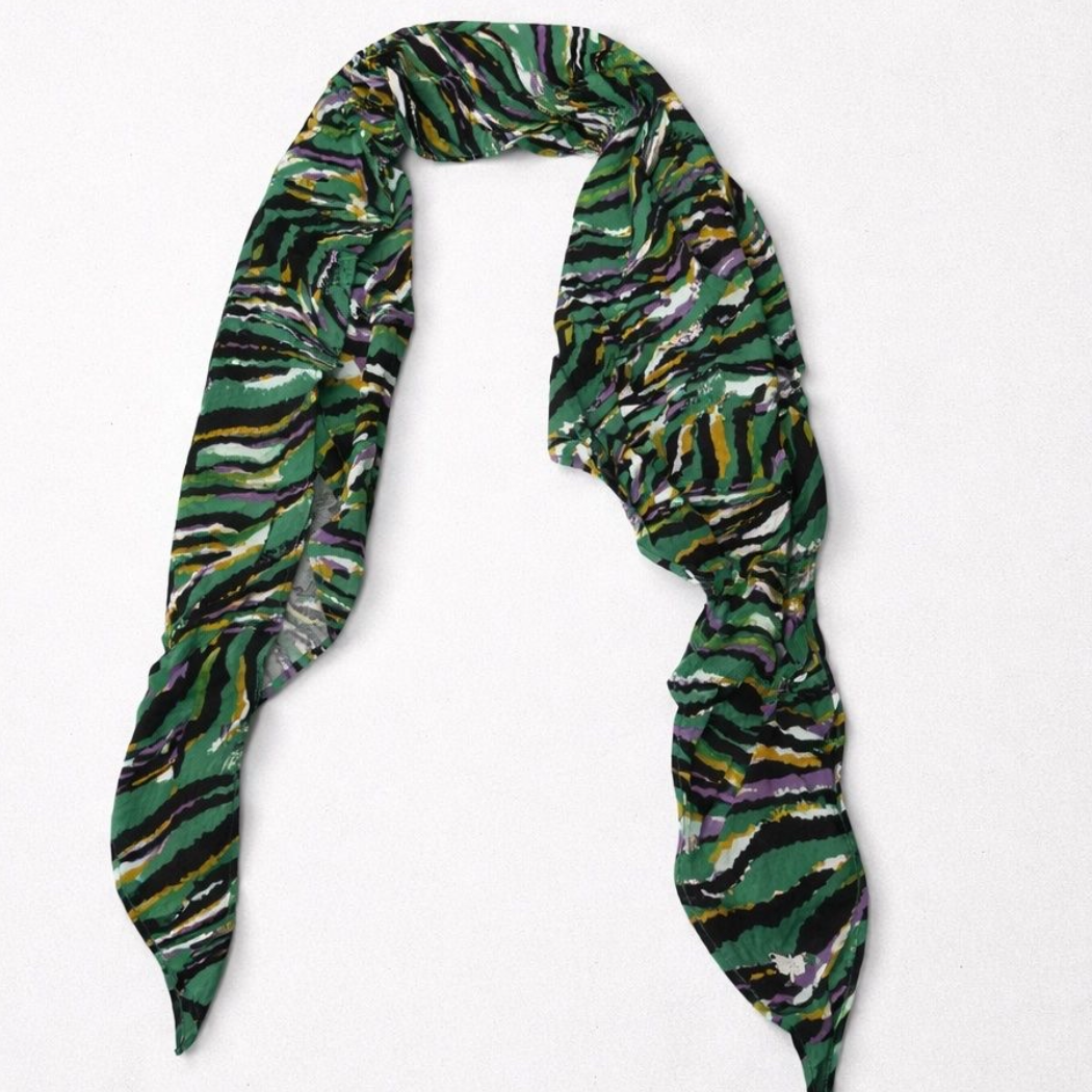 Bandana LPB — Imprimé Zèbre Multicolore — Neuf