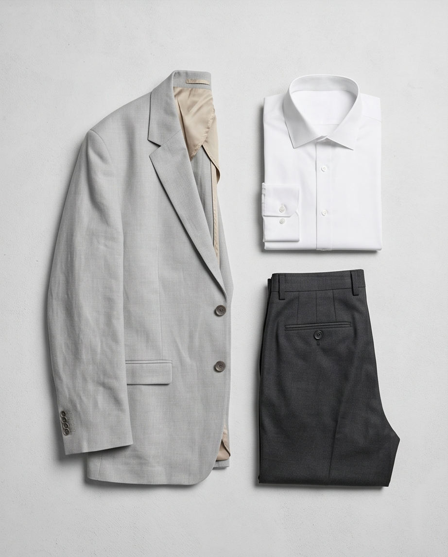 Blazer Homme Esprit Gris — Neuf — Taille 52 & 54