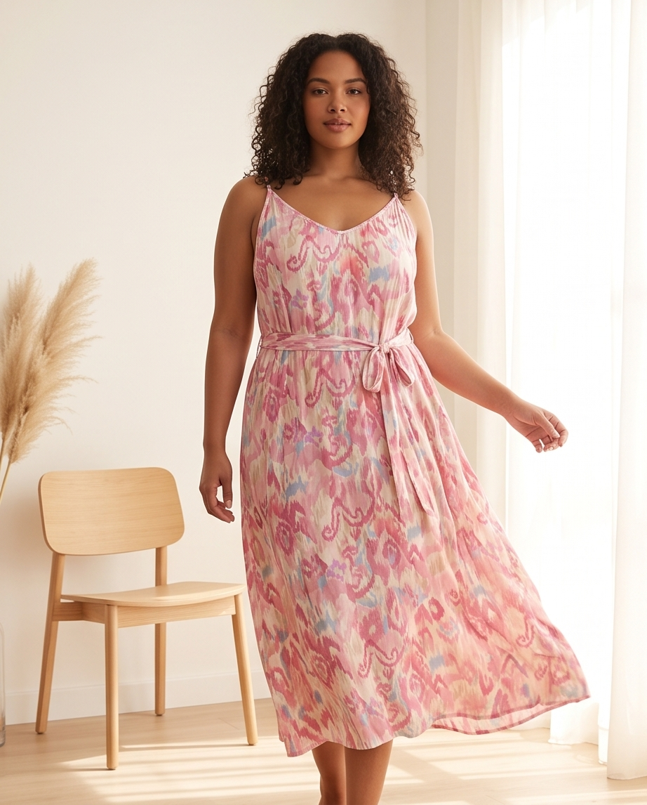 Driver Jeans Robe rose - neuve - taille L / XL