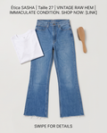 Ética SASHA Jeans - bon état - taille 27