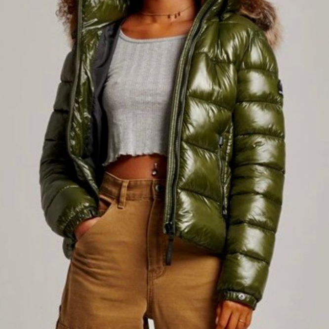 Veste Superdry Mountain Fuji Hooded — Neuve — Taille M